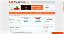 Desktop Screenshot of alexim.pl