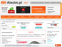 Tablet Screenshot of alexim.pl